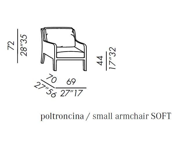 Кресло Meridiani Форрест ARCH-00105087 - Вид №4