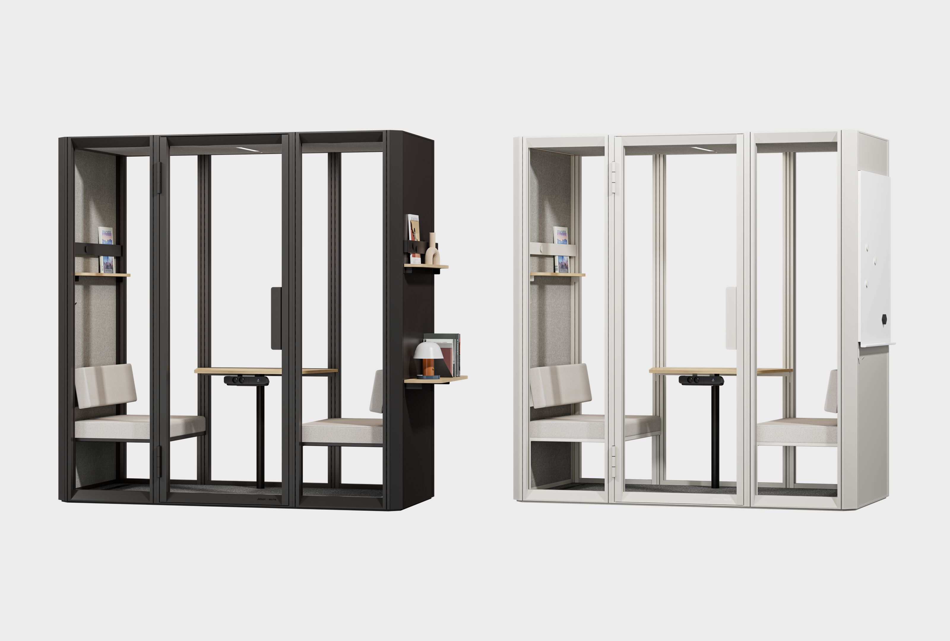 Многосторонняя акустическая офисная кабина со встроенным освещением Mute Jetson ARCH-00144983 - Вид №2