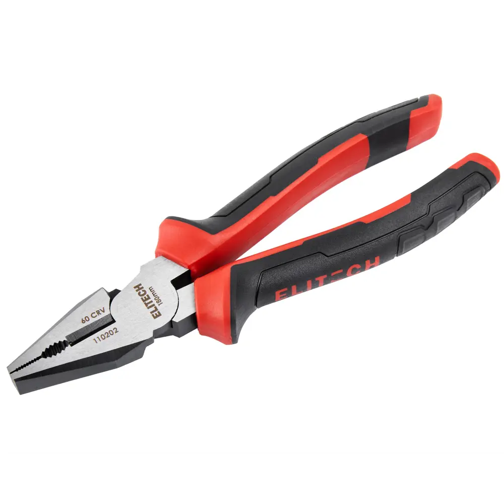 Плоскогубцы Elitech 190 мм для электромонтажных и слесарных работ 89407166 STLM-1566691