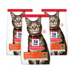 ПР0049973*3 Корм для кошек HILL"S ягненок сух. 1,5кг (упаковка - 3 шт) Hill's