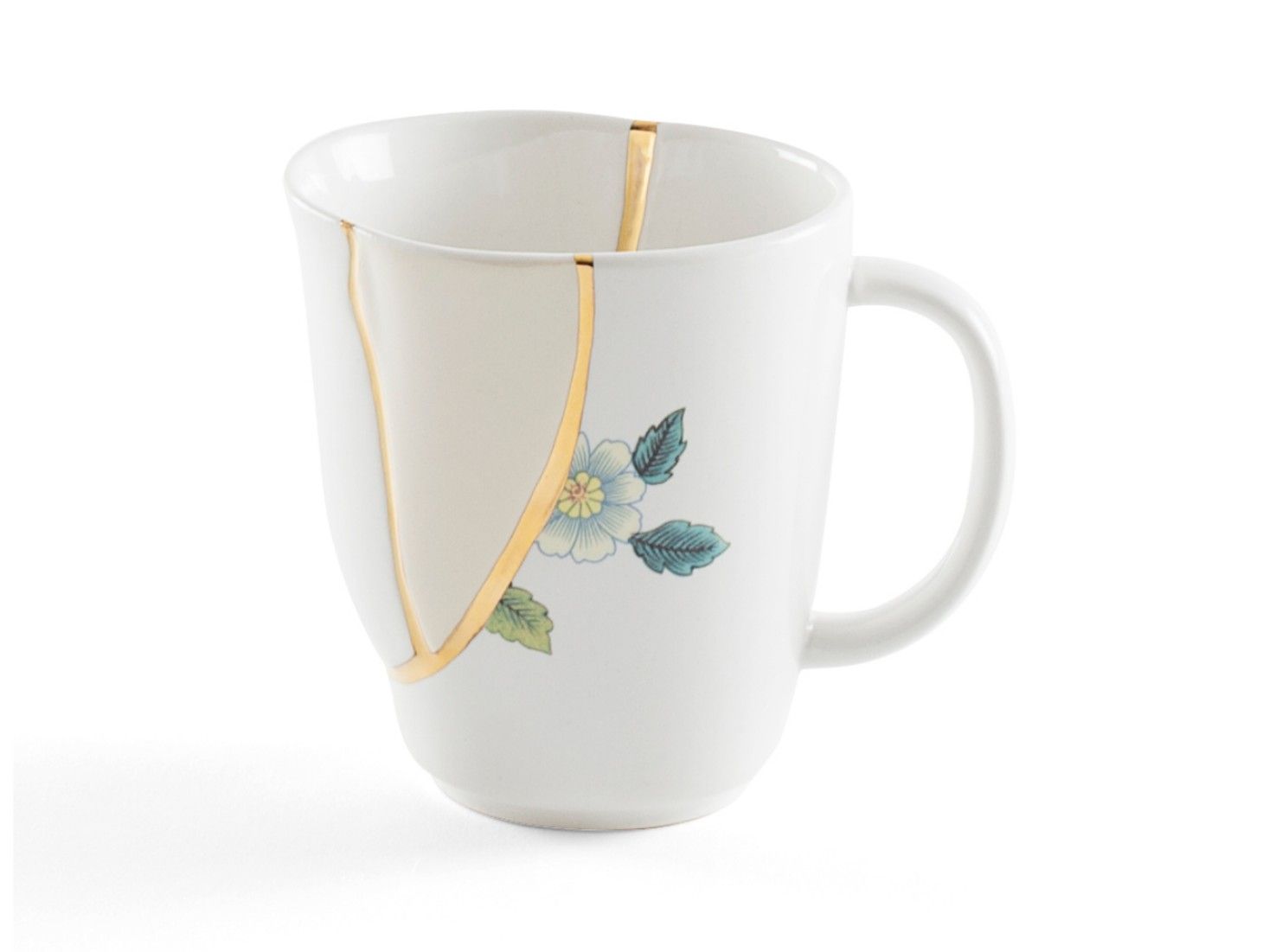 Кружка из фарфора и золота Seletti Kintsugi ARCH-00130687