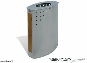 DIMCAR Урна для мусора из металла для улицы Elite