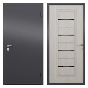 Дверь входная металлическая Альта Вира 95x205 см правая белое дерево 87007490 STLM-2150946