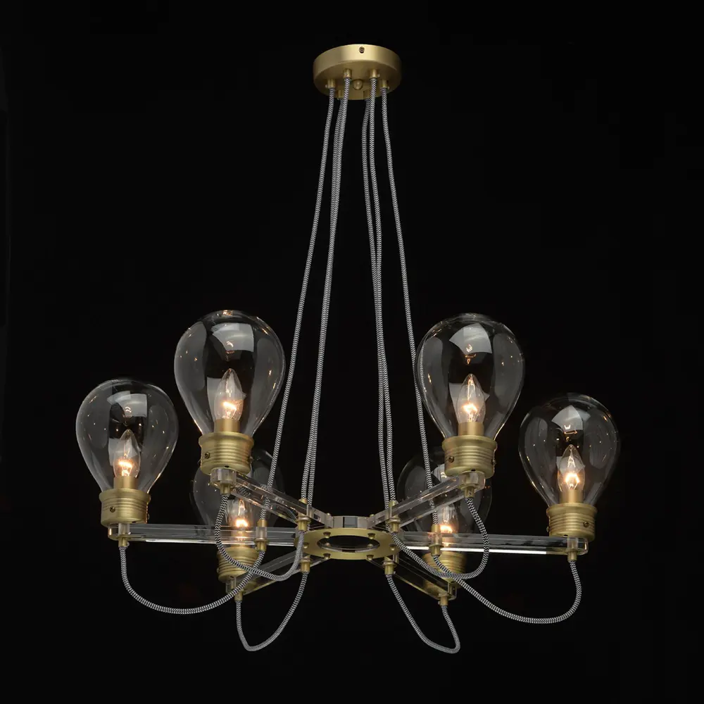 Люстра «Атмосфера» 6хE14х5 Вт MW-Light STLM-2208246 - Вид №1