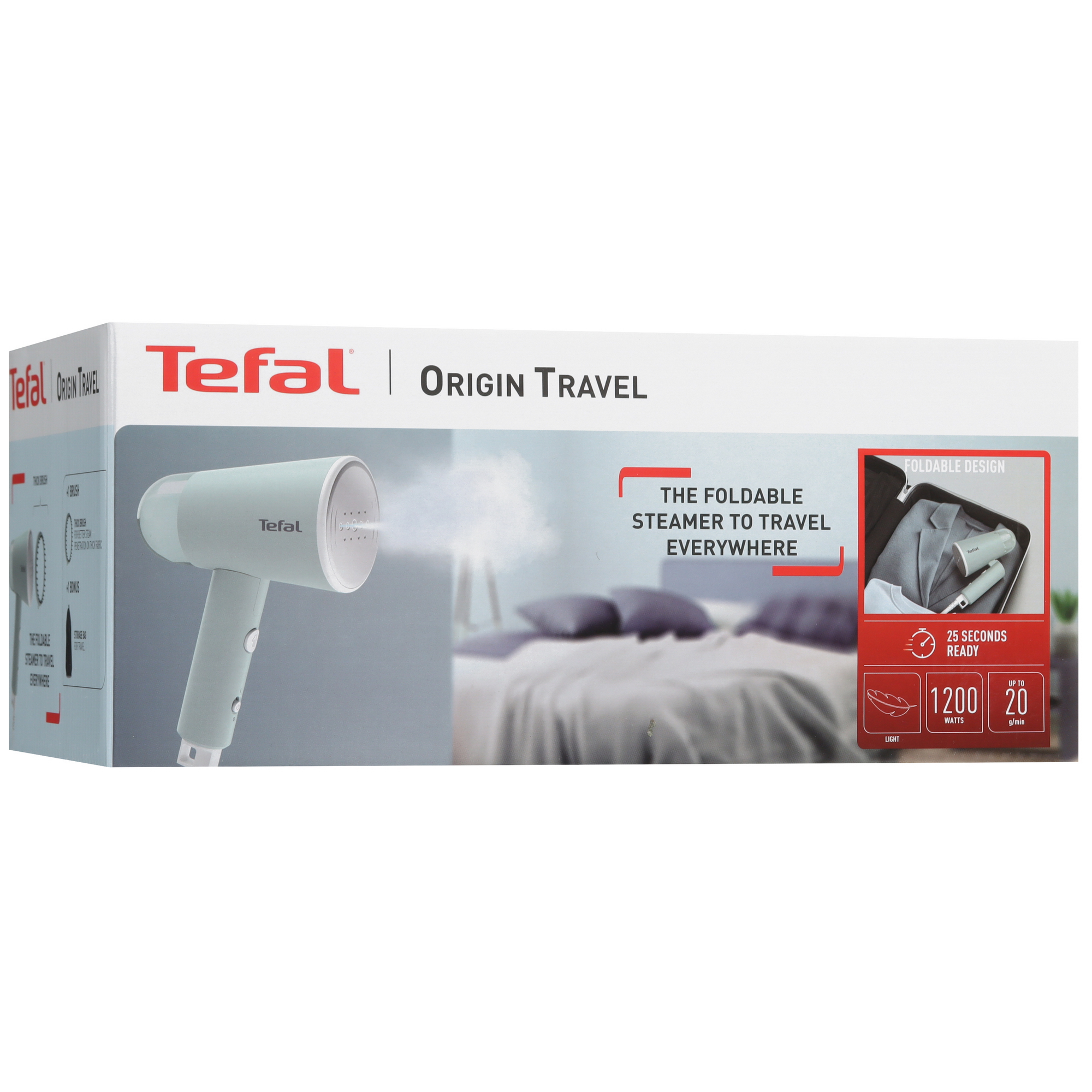5422508 Отпариватель Tefal Origin Travel DT1034E1 зеленый STDN-0125388 - Вид №9