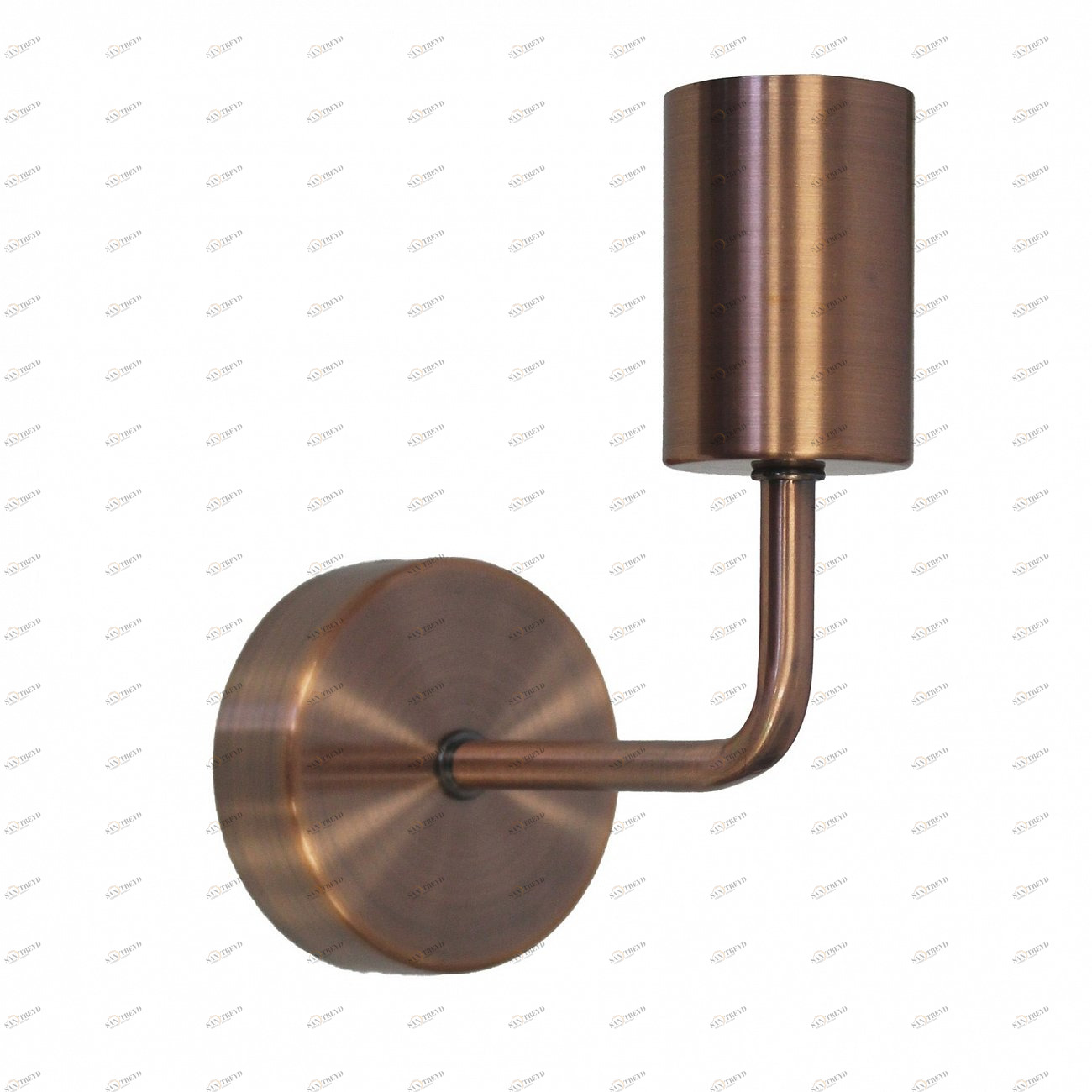 Бра с металлическим плафоном состаренная медь WLL.402.01.02.AC 33 ИДЕИ  00-3973796 Медь Santreyd 