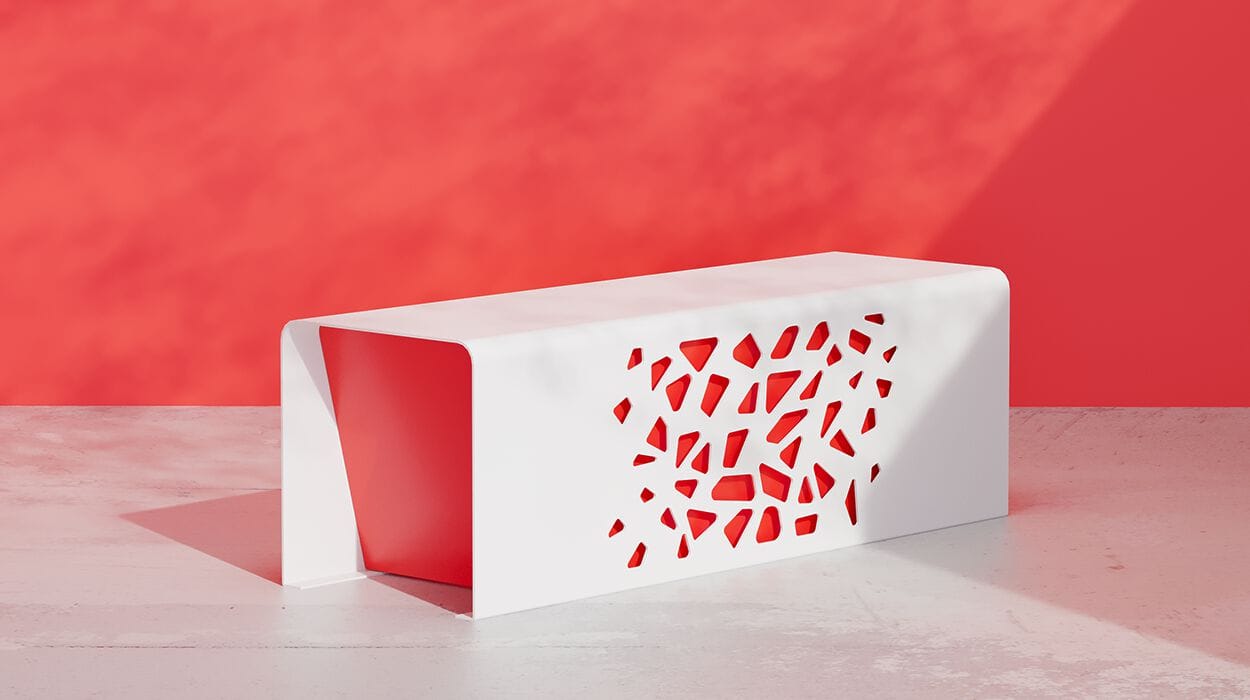 Оцинкованная стальная скамья без спинки DIMCAR Komete ARCH-00022663 - Вид №3