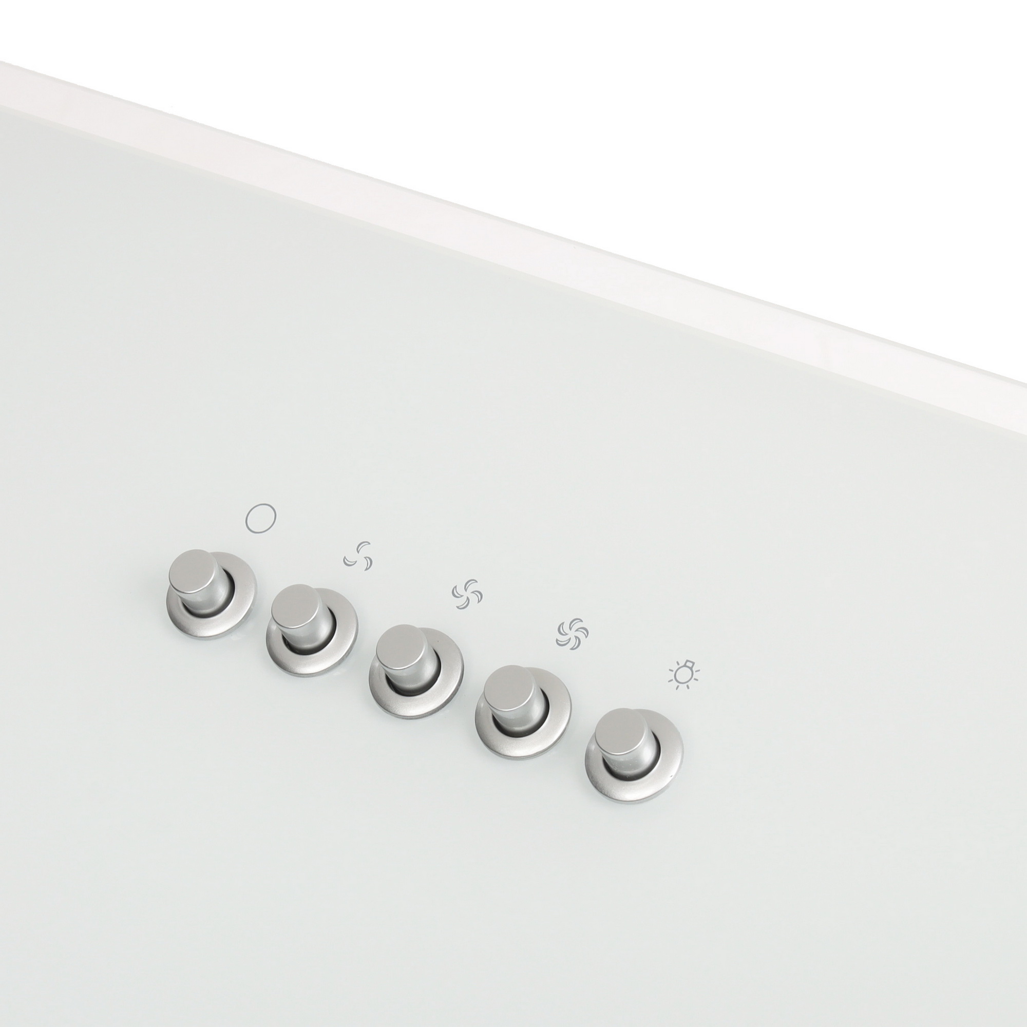 9168698 Вытяжка наклонная Meferi AIRBOX45WH LIGHT белый STDN-0039456 - Вид №5