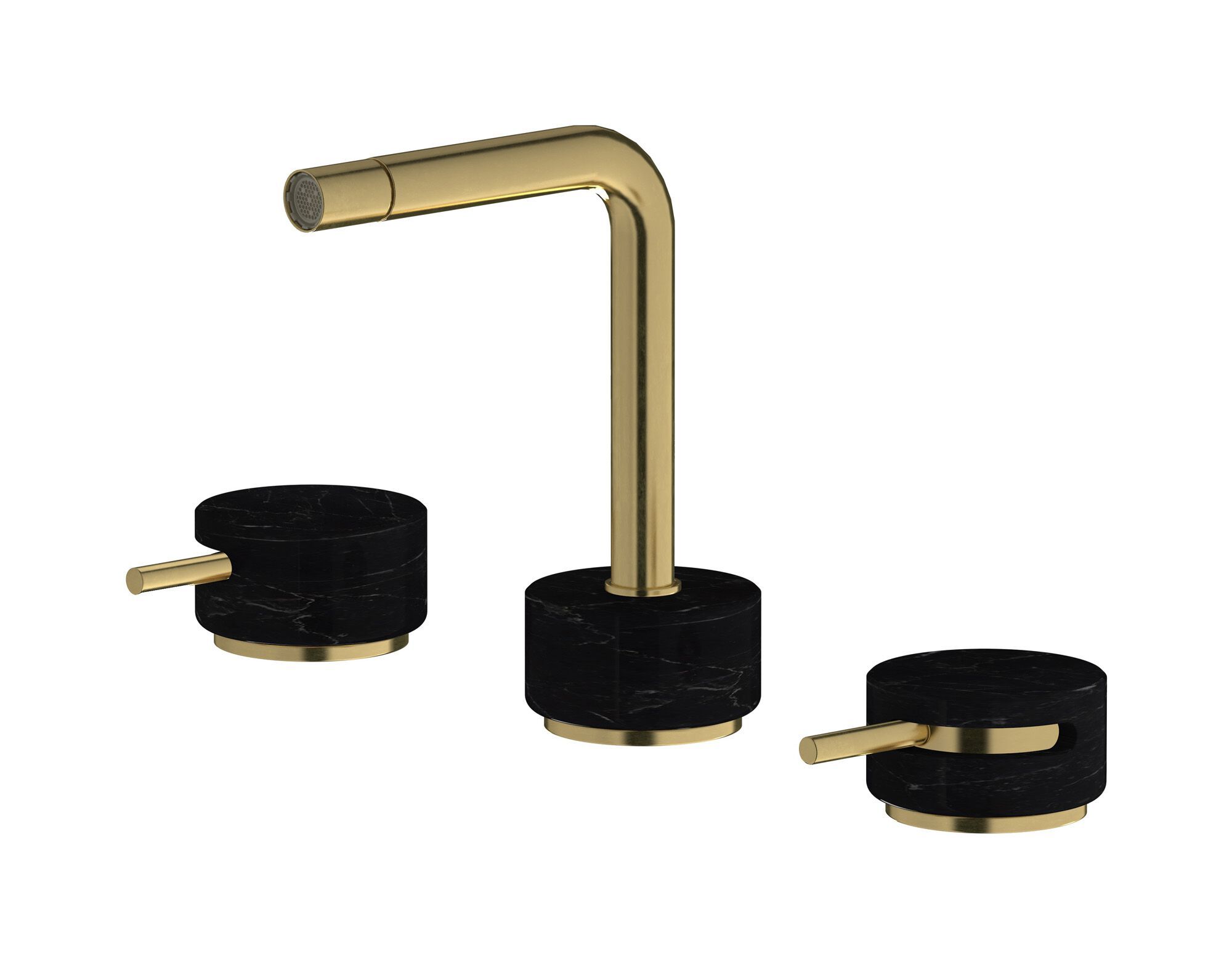 Смеситель для биде с 3 отверстиями для мраморной столешницы IB мрамор + мрамор Elle ARCH-00101784 - Вид №14