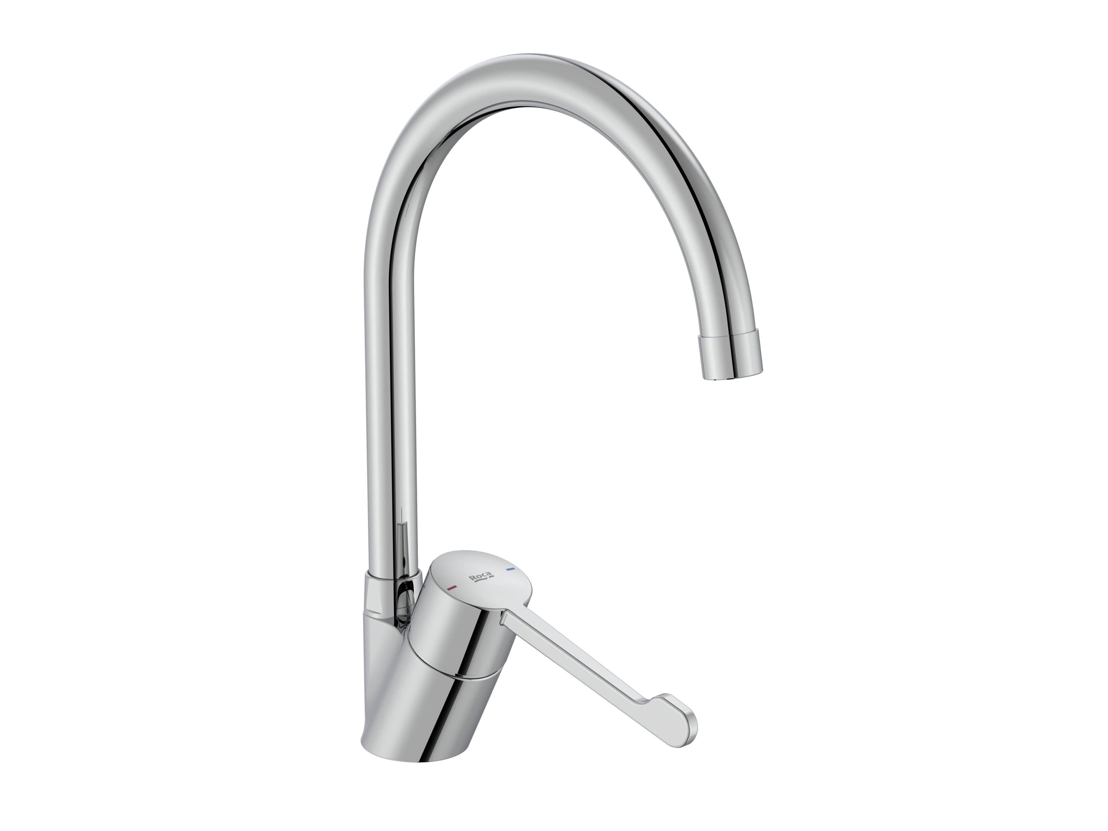 Смеситель для кухни из латуни с поворотным изливом Roca Victoria ARCH-00148810 - Вид №1