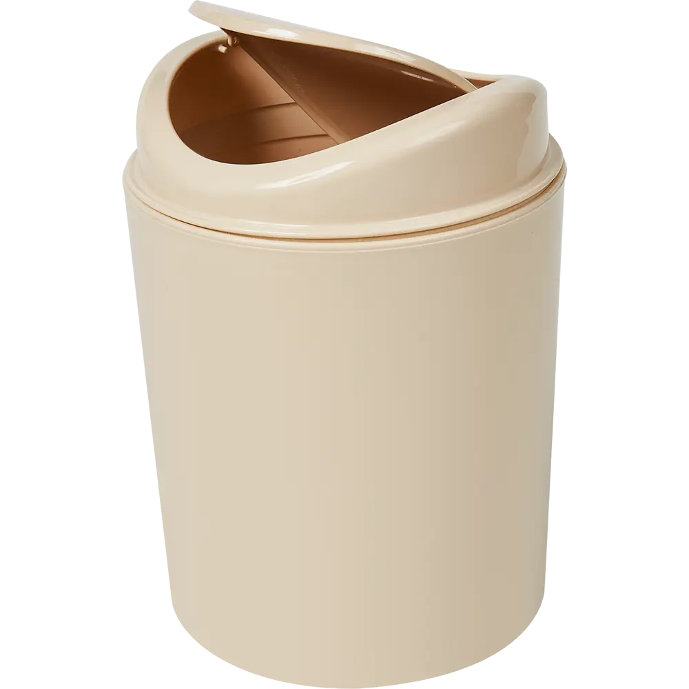 Santreyd — Настольный контейнер для мусора 1 л с крышкой бежевый 85188903 отсутствует STLM-0059712 - Вид №1