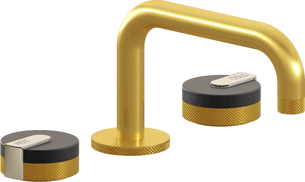 E-11510-R1BK-L1PN-BAU Смеситель для умывальника на 3 отвертия GRAFF MOD+