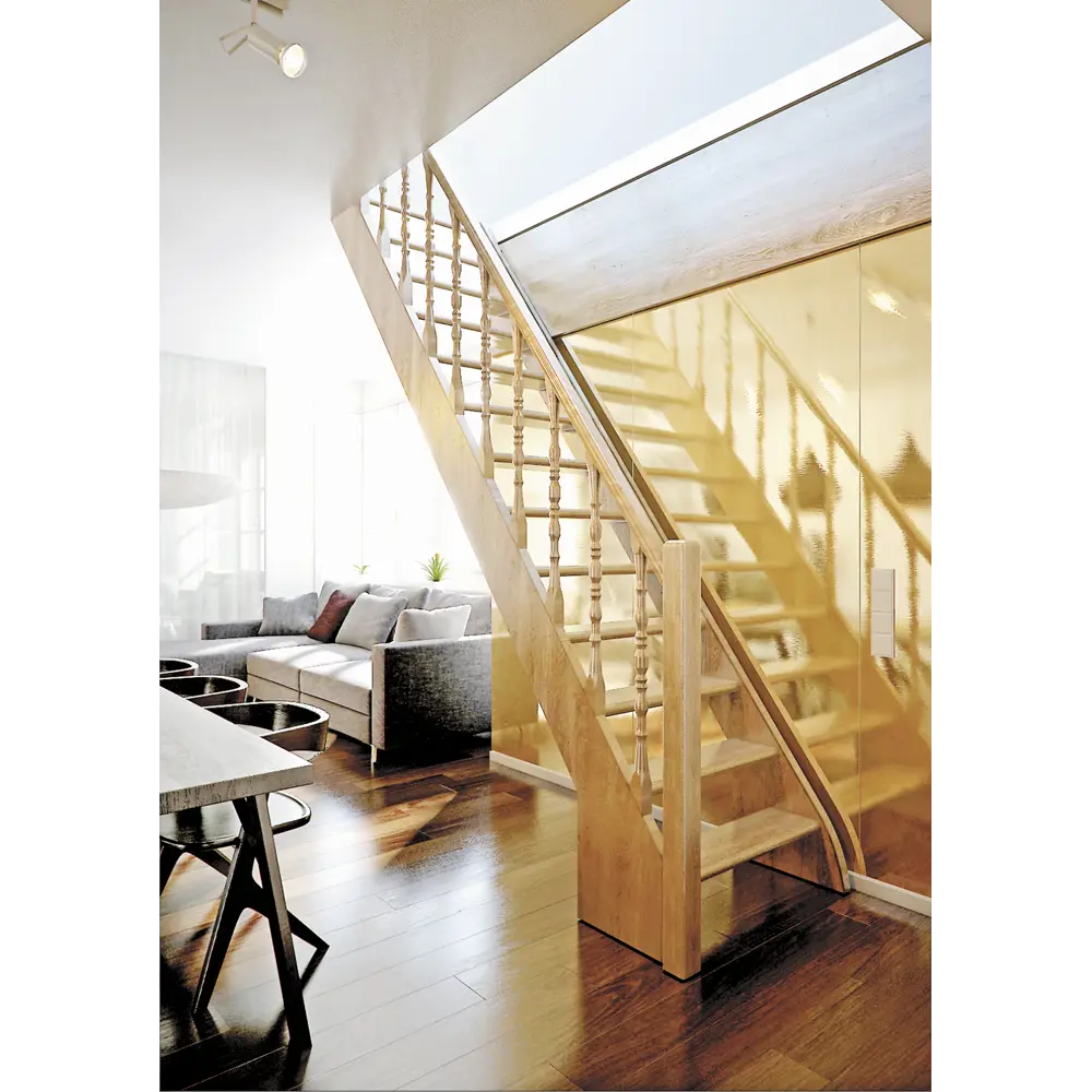 Лестница прямая ЛЕС-12 ЛЕСЕНКА STLM-2122317 - Вид №1