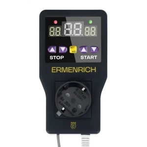 91964009 Терморегулятор Ermenrich SC20 электронный цвет черный STLM-1395710
