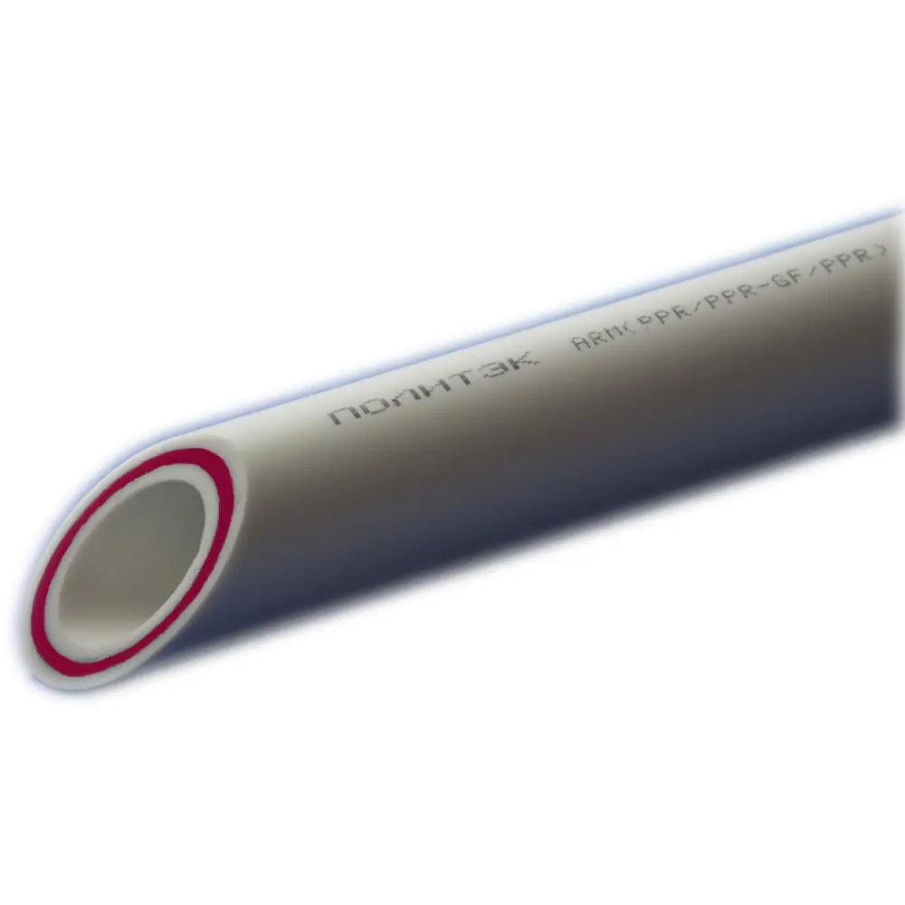 ПОЛИТЭК Армированная полипропиленовая труба 50 мм для водоснабжения и отопления 82571529 STLM-0030277