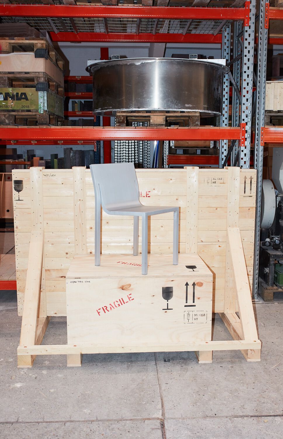 Штабелируемый алюминиевый стул BD Barcelona Stedelijk ARCH-00132726 - Вид №39