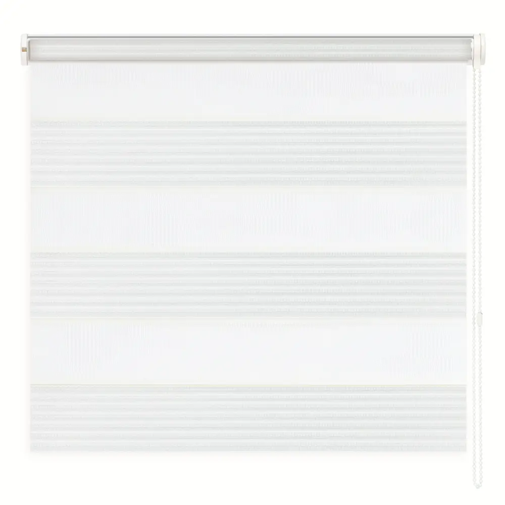 Штора рулонная день-ночь Palermo 150x250 см белая MIAMOZA Д/н Palermo STLM-2121328