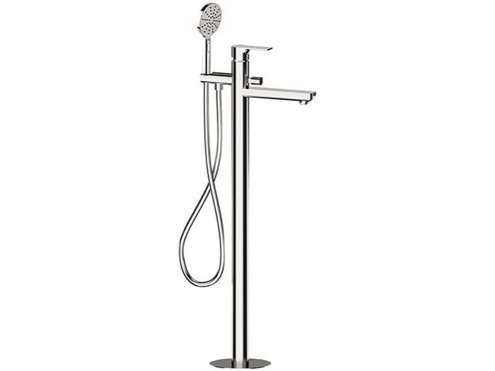 Смеситель для ванны из хромированной латуни с ручным душем Remer Rubinetterie Energy ARCH-00033348 - Вид №1