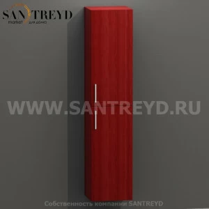 MDC6055 Высокий шкаф с двумя створками 160 см красный Globo 4ALL Италия