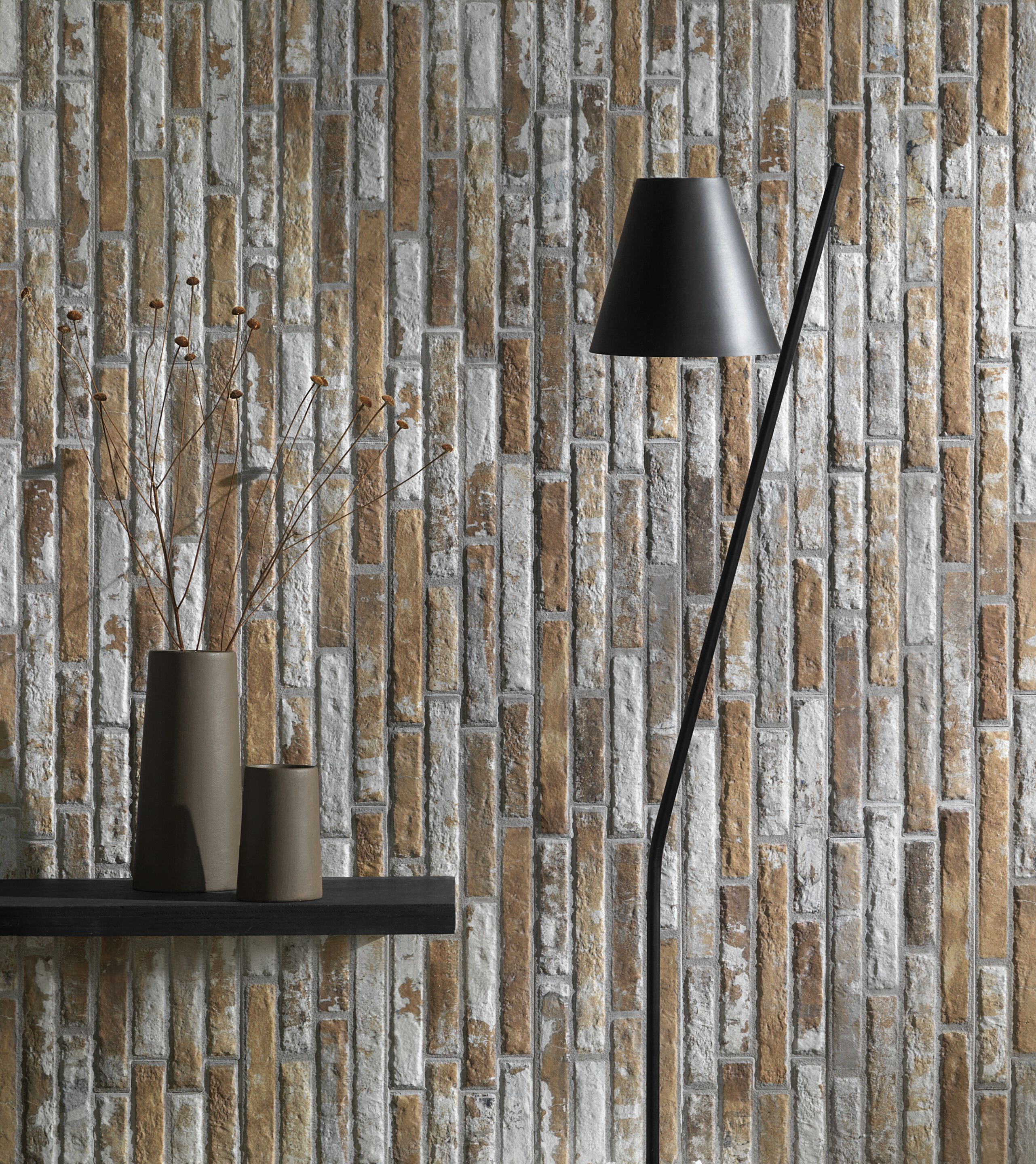 Пол / облицовка керамогранита с эффектом кирпича KERADOM INDUSTRIAL ARCH-00061171 - Вид №13