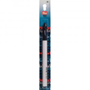 218505 Для вязания Крючок для шерстяной пряжи пластик d 12 мм 17 см в блистере . PRYM