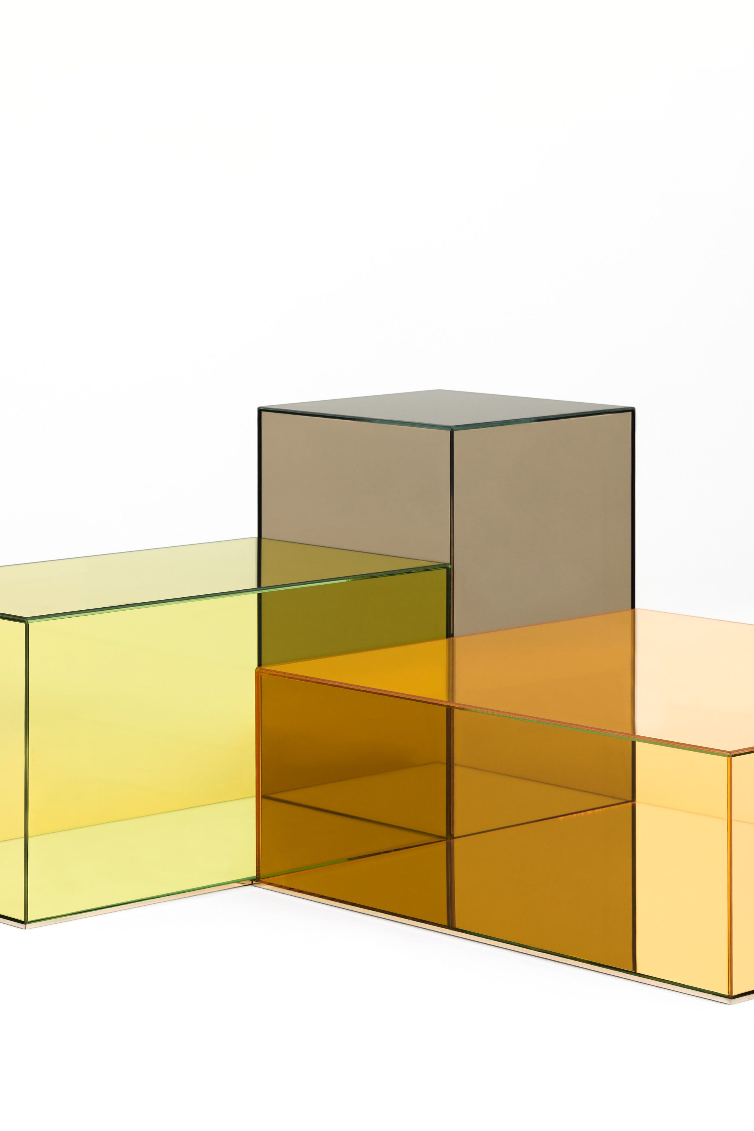 Низкий Хрустальный журнальный столик Glas Italia ARCH-00121013 - Вид №6