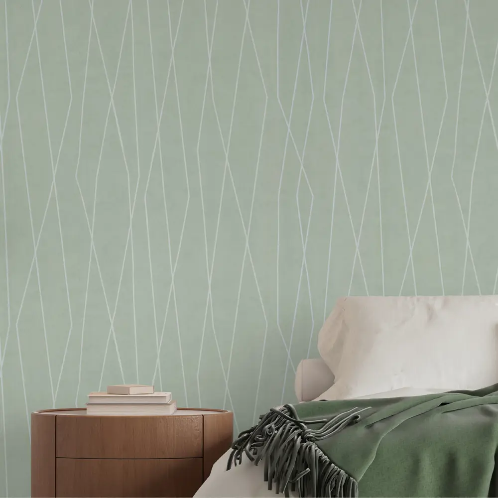 Обои флизелиновые Wall Decor Рига зеленые 1.06 м 75347-17 STLM-2163190 - Вид №2