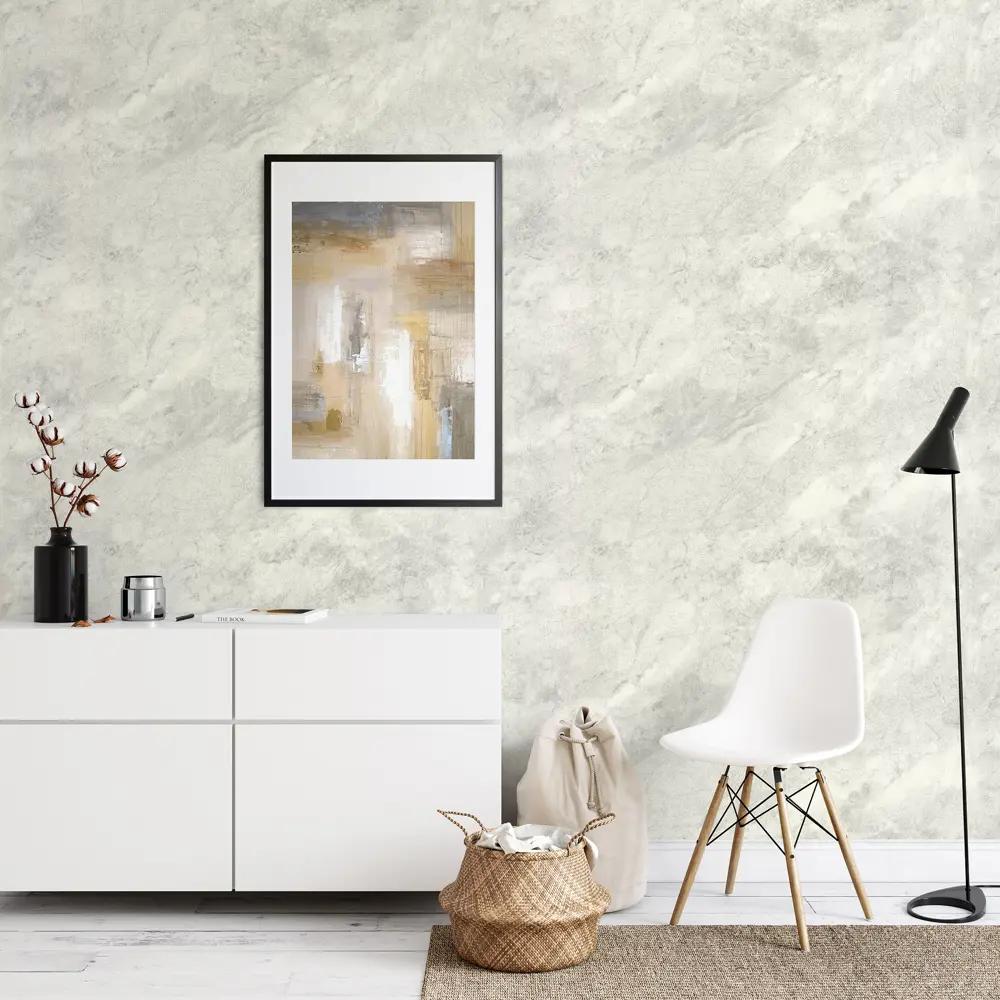 Обои флизелиновые Wall Decor Турин бежевые 1.06 м 75157-45 STLM-2177576 - Вид №2