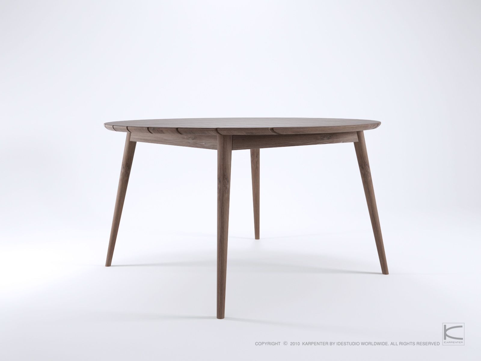 Садовый стол из тикового дерева KARPENTER Vintage Outdoor ARCH-00075249 - Вид №1