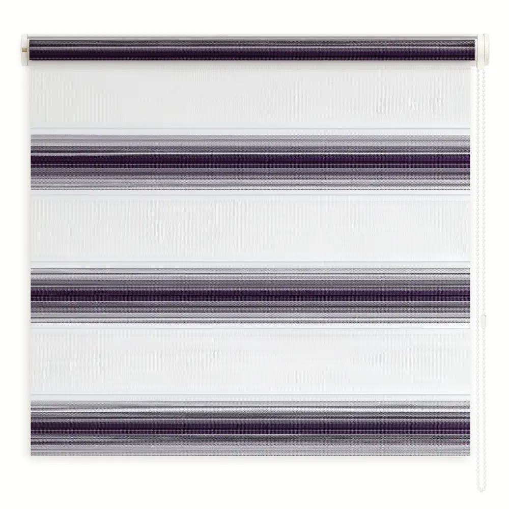 Штора рулонная день-ночь Palermo 100x250 см сиреневая MIAMOZA Д/н Palermo STLM-2070095