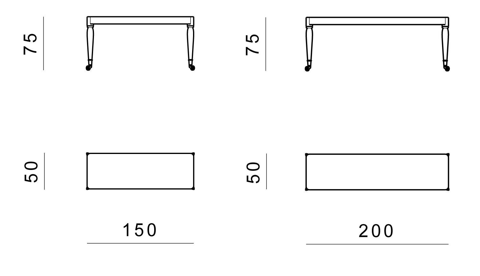 Деревянная прямоугольная консоль GHIDINI1961 Шейкер ARCH-00092158 - Вид №3