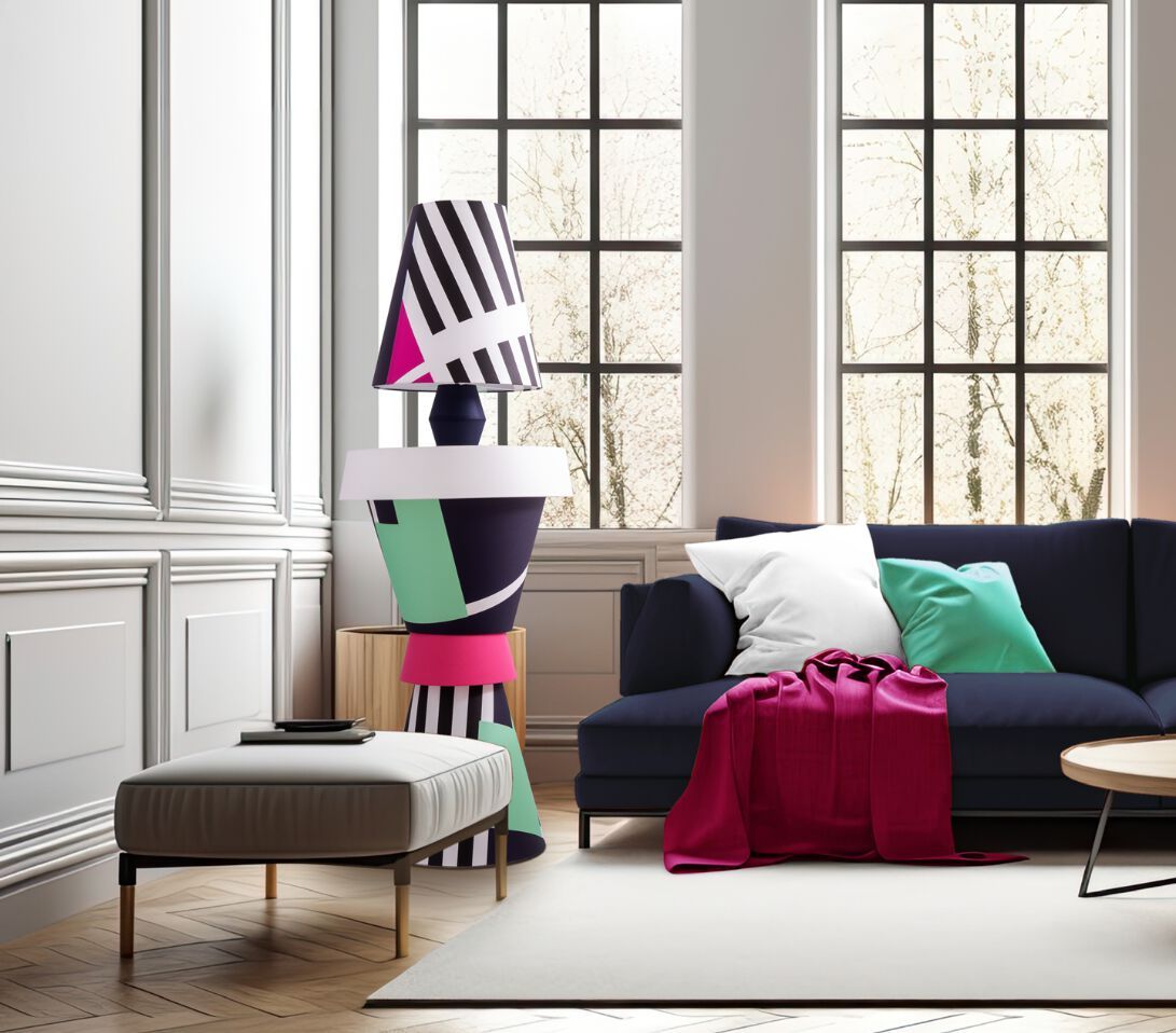 Металлический светодиодный торшер Flam & Luce CARMEN ARCH-00051844 - Вид №3