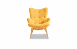 Кресло Relax желтое ESF ДИЗАЙНЕРСКИЕ, RELAX 066853 Желтый