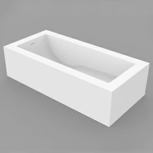 Dimasi Ванна прямоугольная отдельностоящая Jade Basic 1 белая