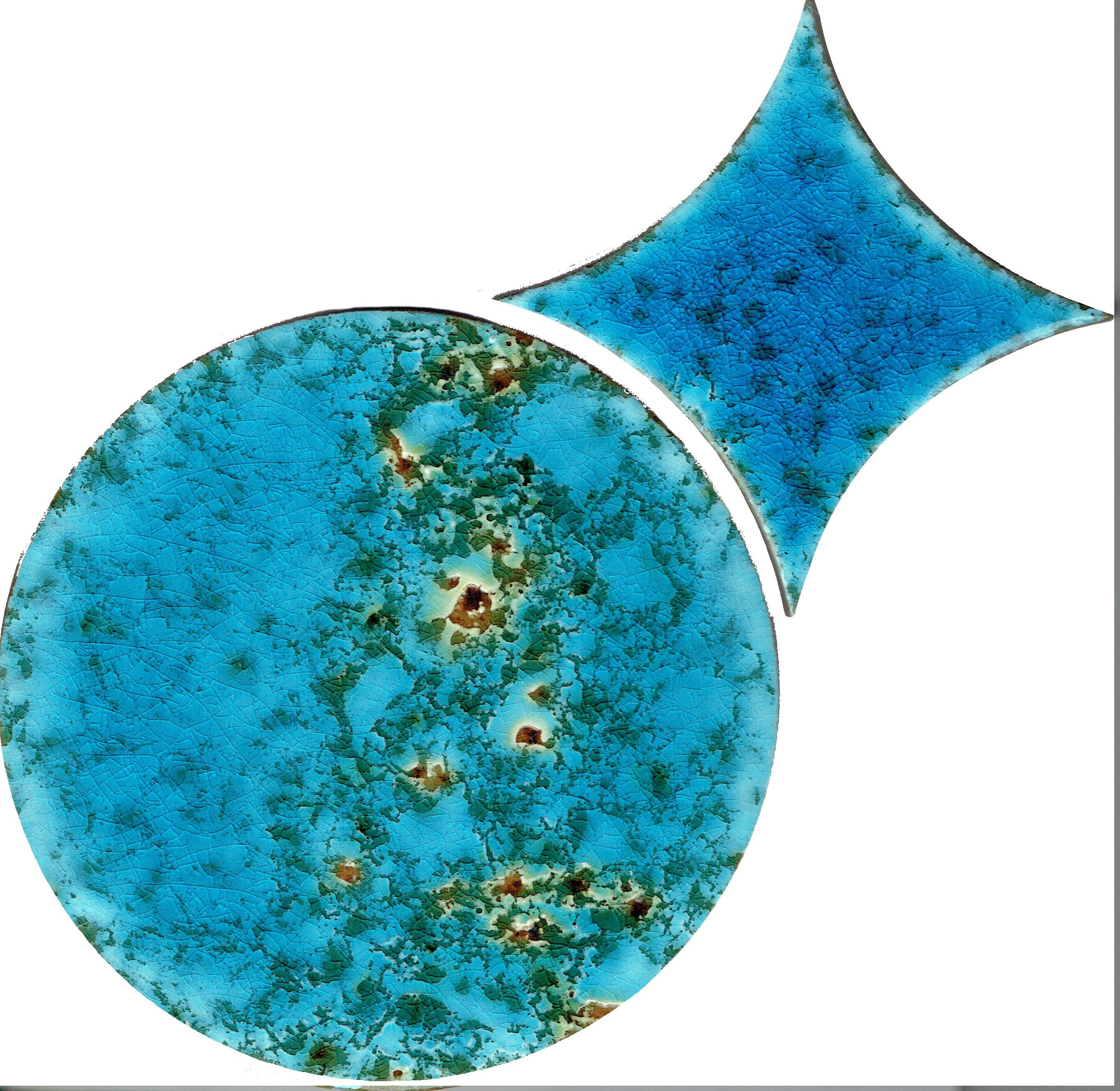 Керамическое покрытие ручной работы Acquario Due CIRCLESET ARCH-00038716 - Вид №3