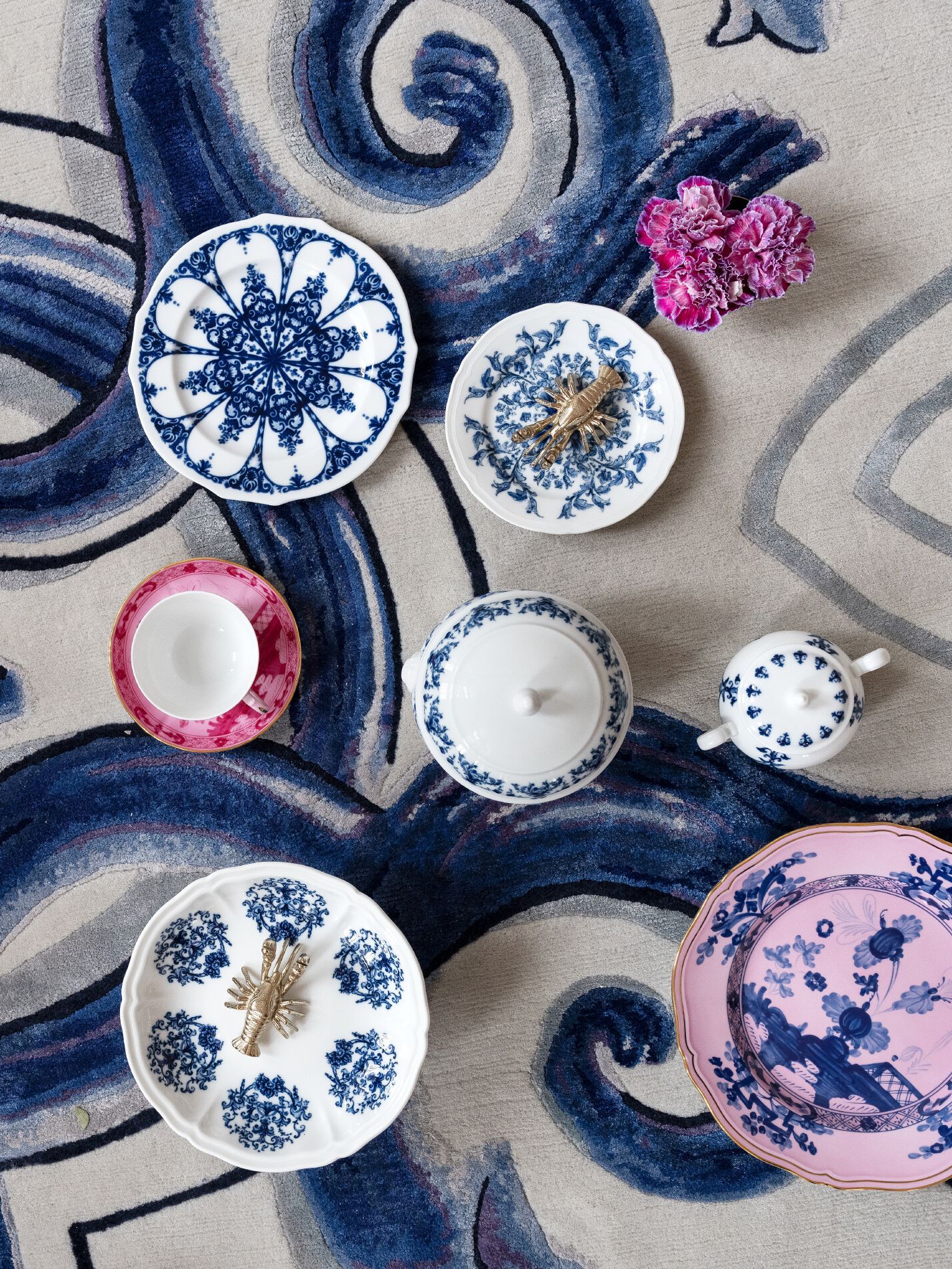 Ковер ручной работы из шерсти и шелка Tapis Rouge навсегда ARCH-00101101 - Вид №11