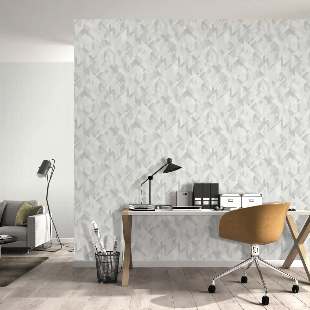 Обои флизелиновые Inspire Gustave Tempo серые 1.06 м 643244 STLM-2015886 - Вид №2