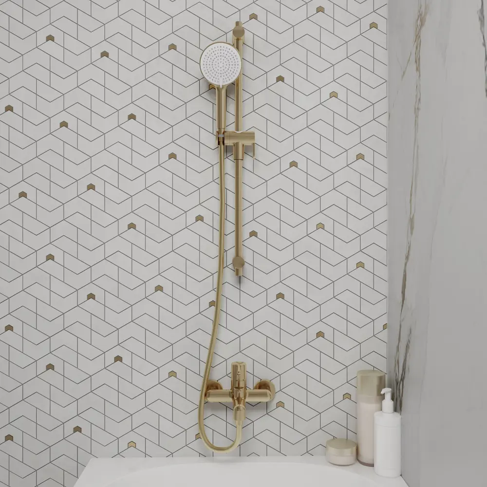 Шланг для душа Iddis Optima Home 04P15MGi19 1.5 м цвет золото STLM-2051081 - Вид №3