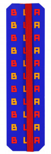 519508 Закладка "Bla Bla" Made in Respublica*