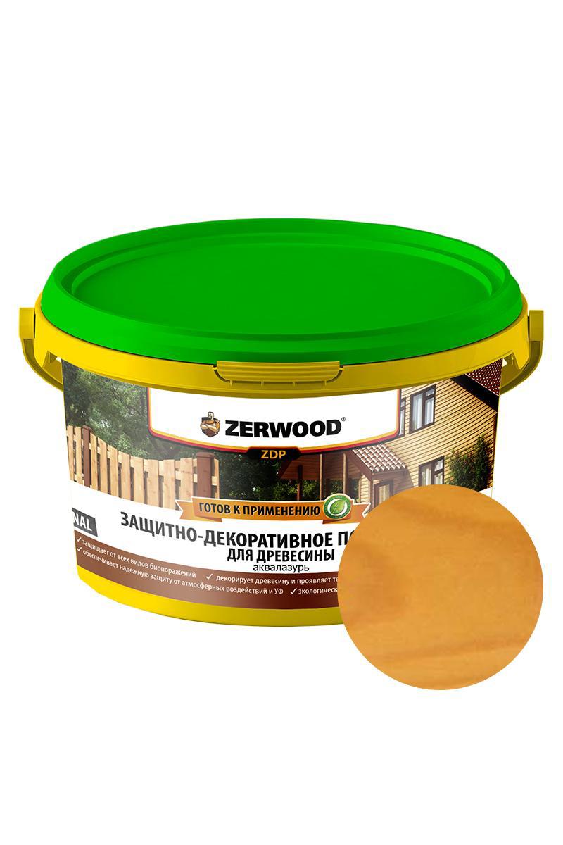 90408502 Защитно-декоративный антисептик для древесины 160554758998 цвет лиственница 2.5 кг STLM-0218649 ZERWOOD