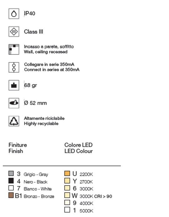 Регулируемый встраиваемый прожектор DGA ACROBAT 360 ARCH-00097676 - Вид №4