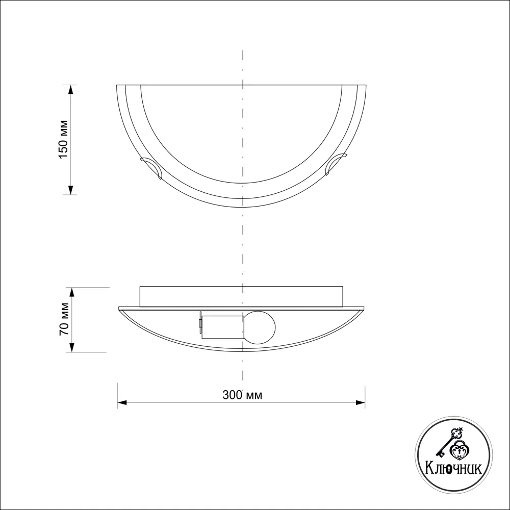 Бра «Багульник» от КЛЮЧНИК — элегантное настенное освещение 82603283 STLM-0031260 - Вид №11