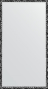 BY 1093 Зеркало в багетной раме - черненое серебро 38 mm EVOFORM Definite