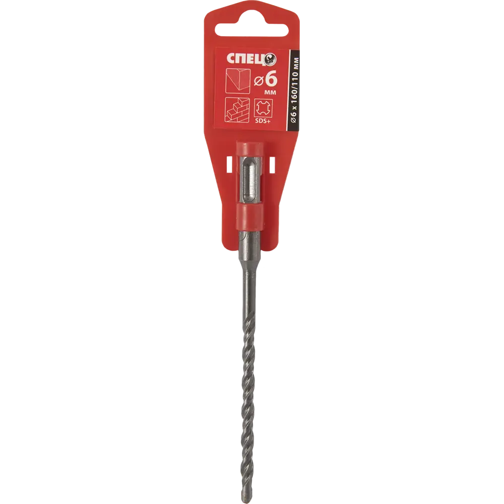 Бур по бетону SDS-plus Спец 6x160 мм STLM-2016238 - Вид №3