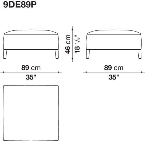 Угловой диван из ткани Maxalto Dives Soft ARCH-00042072 - Вид №4