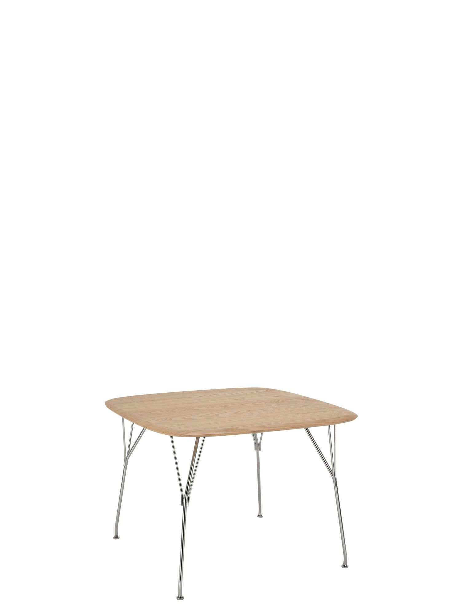 Квадратный стол из стали и дерева Kartell VISCOUNT OF WOOD ARCH-00097390 - Вид №2
