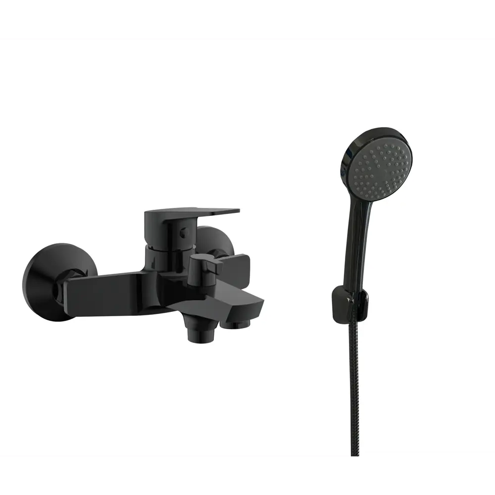 Смеситель ESKO Marburg черный для ванны с лейкой 88491108 Marbyrg STLM-0989683