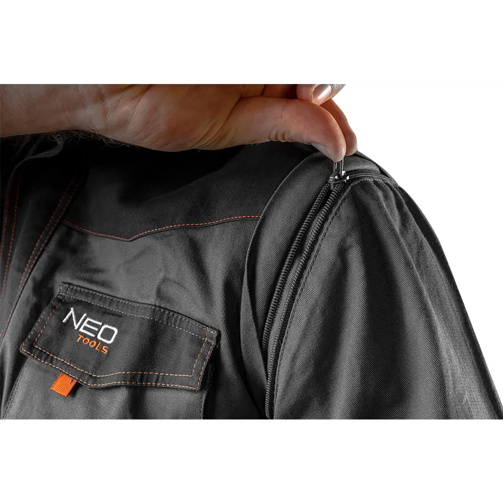 Толстовка рабочая Neo Tools хлопок 100% серая размер S рост 178 Нет STLM-2129306 - Вид №4