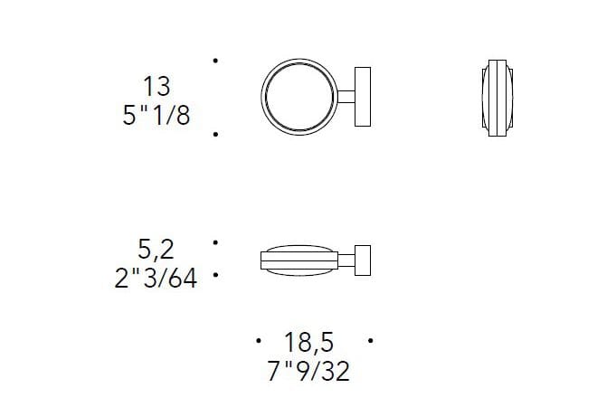 Светодиодный настенный светильник из муранского стекла REFLEX вода ARCH-00039620 - Вид №2