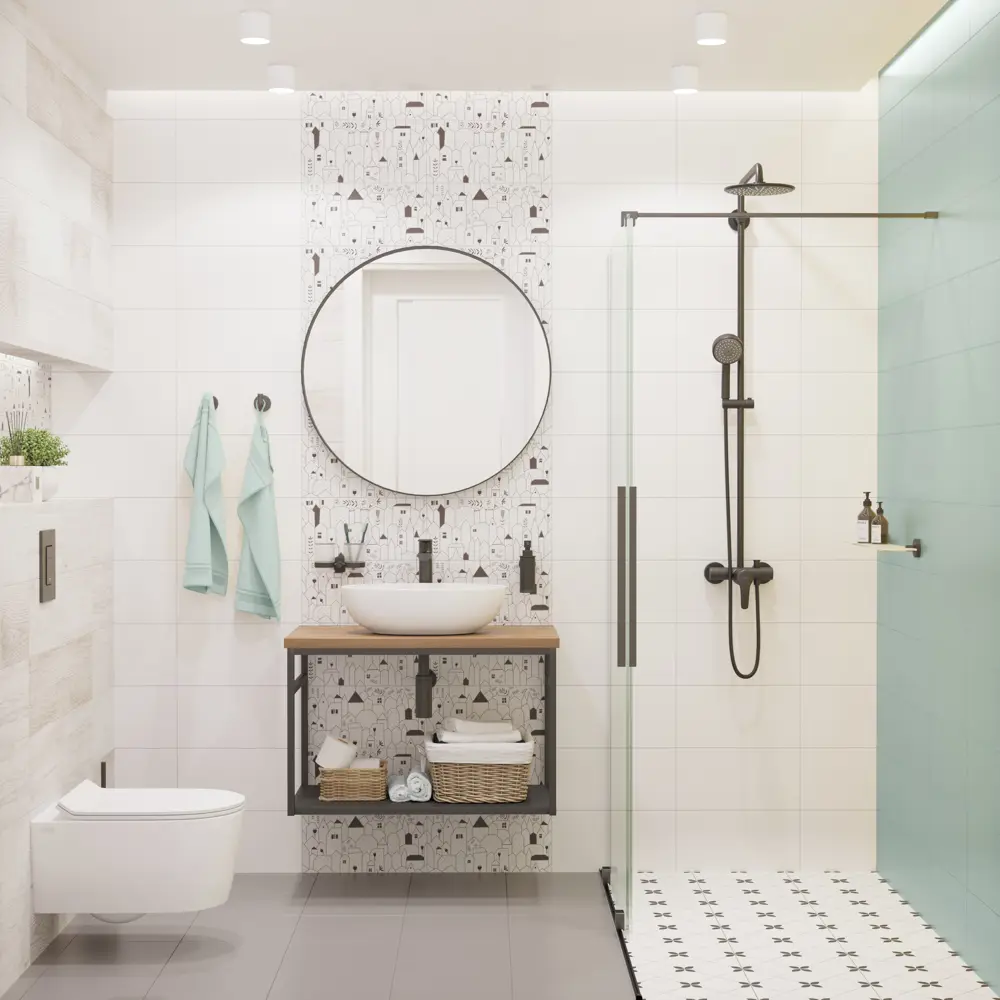 Керамогранит LB Ceramics Play Шервуд шалфей 30x30 см 1.35 м² матовый цвет серый STLM-2127794 - Вид №4